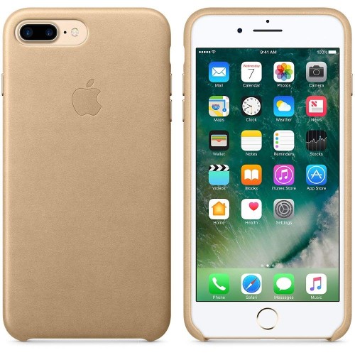 Apple Custodia in pelle per iPhone 8 Plus / 7 Plus - Sahara